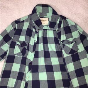 Long-sleeve, Button-up Flannel